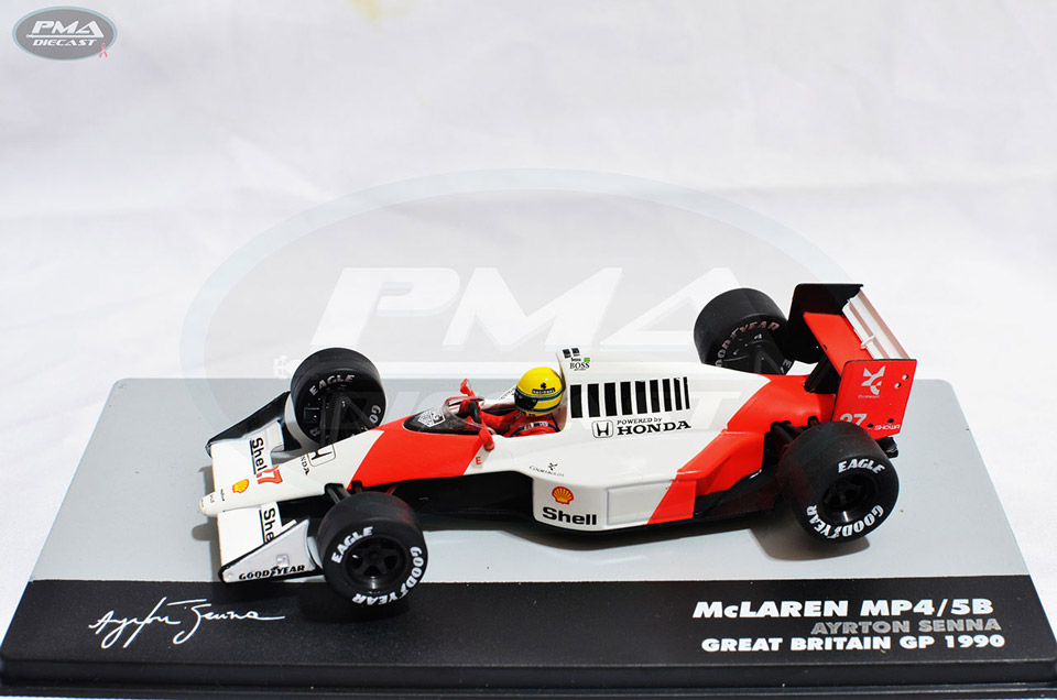 AYRTON SENNA 1990 MCLAREN MP4/5B 1:43